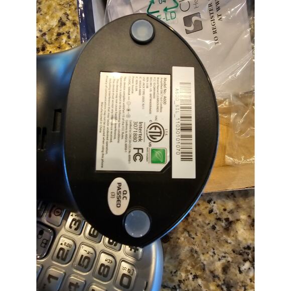 Clear Sounds A600 DECT 6.0 Amplified Freedom Phone Clear Digital Power - Picture 5 of 6